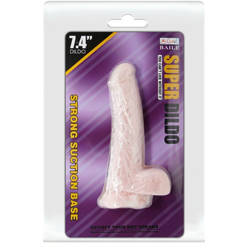 BAILE - SUPER REALISTICKÉ PŘÍRODNÍ DILDO 18,8 CM