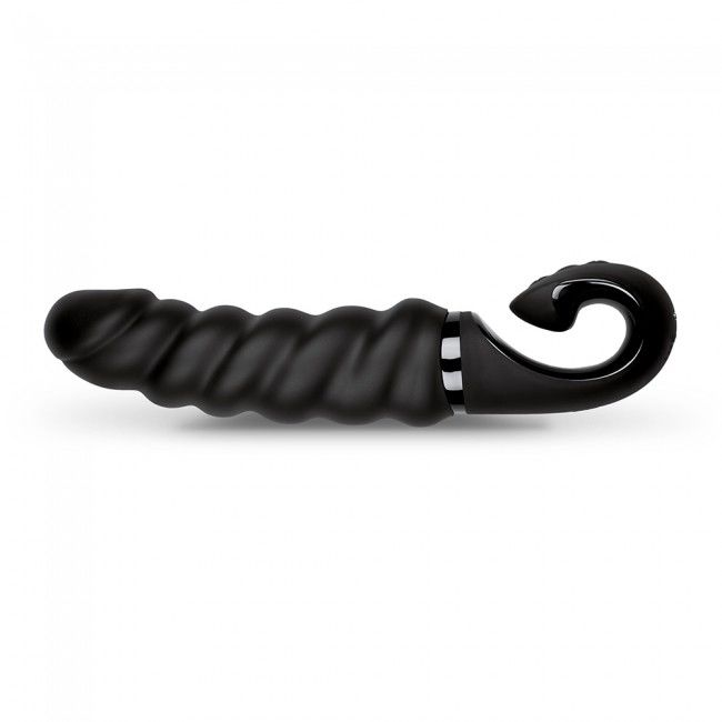 G-VIBE - G-JACK 2 - ČERNÝ VIBRAČNÍ DILDO