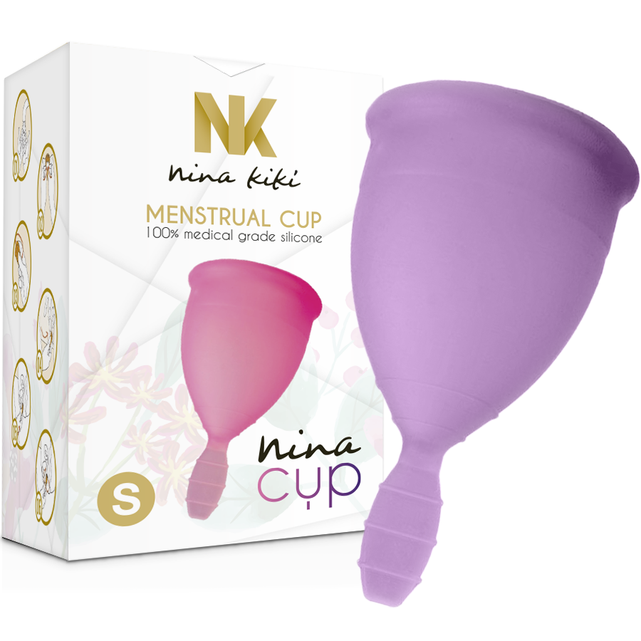 NINA KIKÍ - MENSTRUAČNÍ KAŠÍREK FIALOVÝ - VELIKOST S