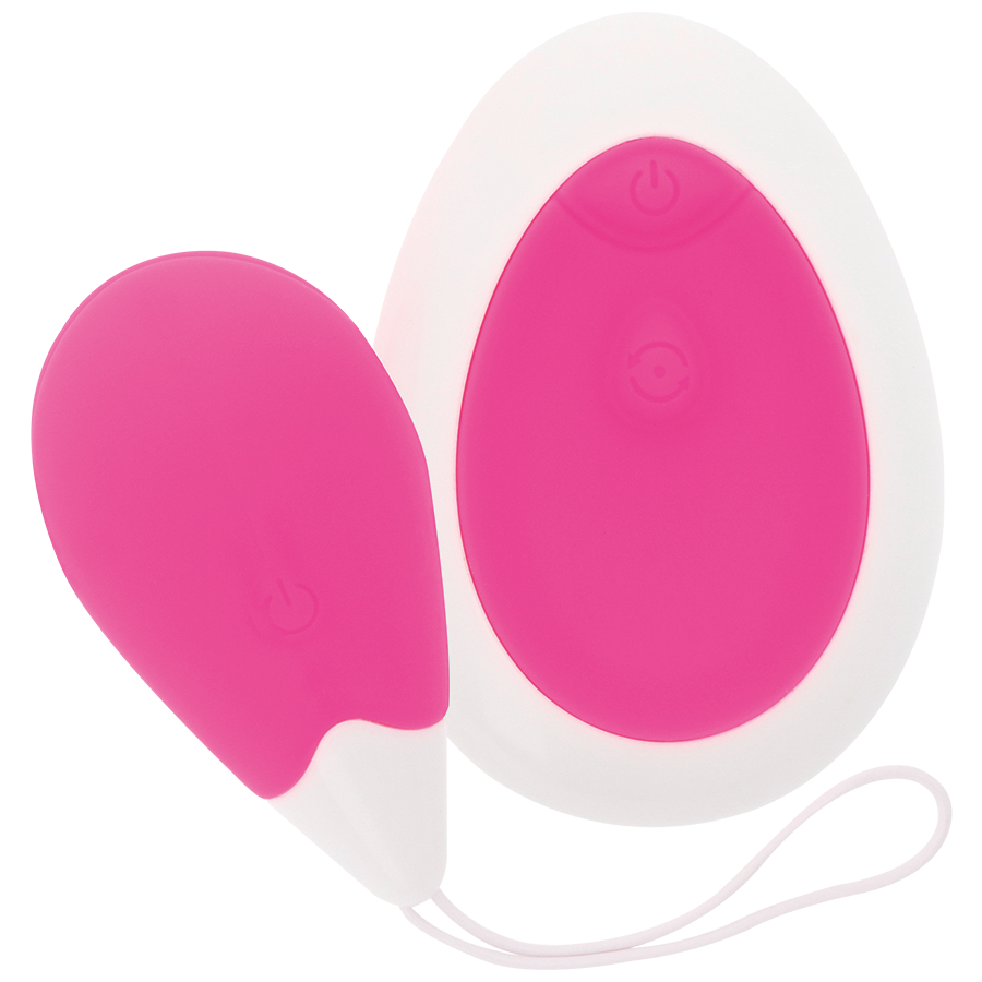 INTENSE - VIBRÁTOR JAN EGG S DÁLKOVÝM OVLÁDÁNÍM RŮŽOVÝ