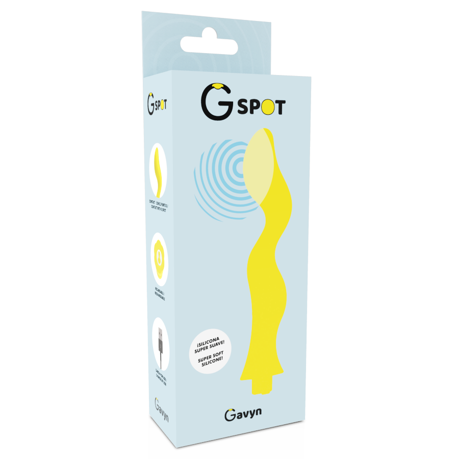 G-SPOT - GAVYN VIBRAČNÍ TYČINKA NA G-BOD ŽLUTÁ