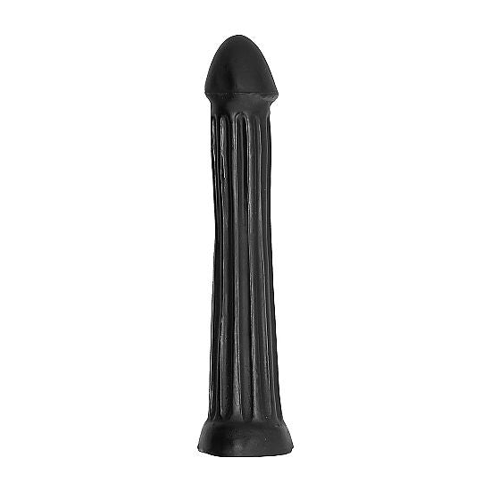 ČERNÝ - ZÁSUVNÉ DILDO 31 CM