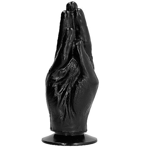 CELÉ ČERNÉ - FISTINGOVÉ DILDO 21 CM