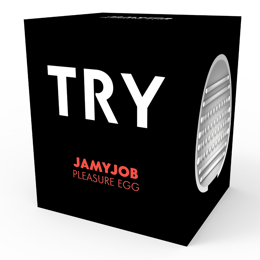 JAMYJOB - VEJČNÝ MASTURBÁTOR ČERNÁ VERZE DISKRÉTNÍ
