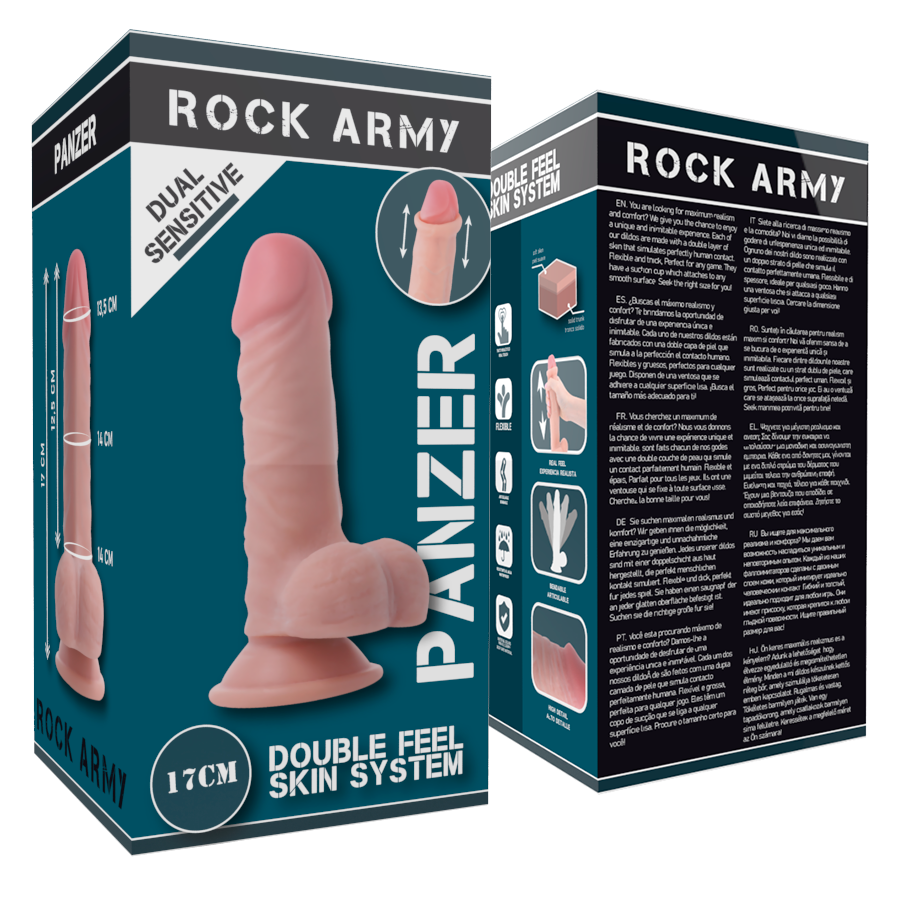 ROCKARMY - DVOJITÁ HUSTOTA PANZER 17 CM -O- 4,46 CM