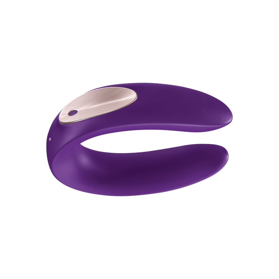 SATISFYER - MASÁŽNÍ PŘÍSTROJ PARTNER PLUS S DÁLKOVÝM OVLÁDÁNÍM PRO PÁRY, EDICE 2020