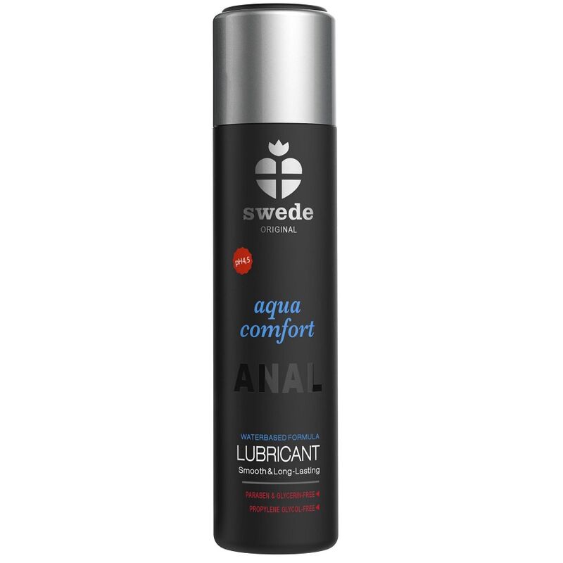 SWEDE - AQUA COMFORT ANÁLNÍ LUBRIKANT NA VODNÍ BÁZI 60 ML