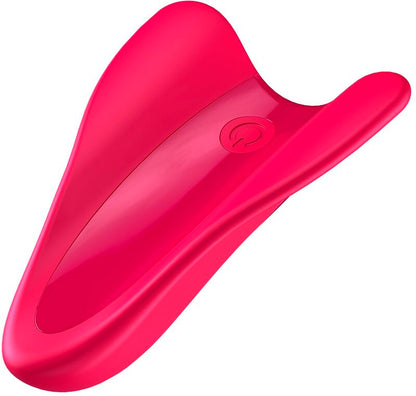 SATISFYER - VIBRAČNÍ PRST HIGH FLY FUCHSIOVÁ