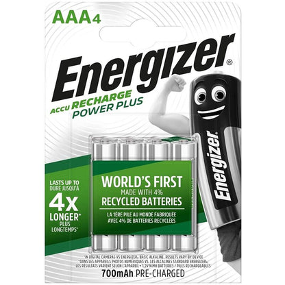 ENERGIZER - DOBÍJECÍ BATERIE AAA4 BLISTR 4