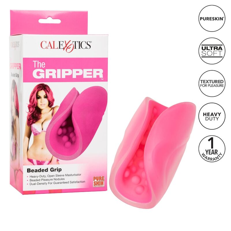 CALEXOTICS - MASTURBÁTOR S KORÁLKOVÝM ÚCHOPEM