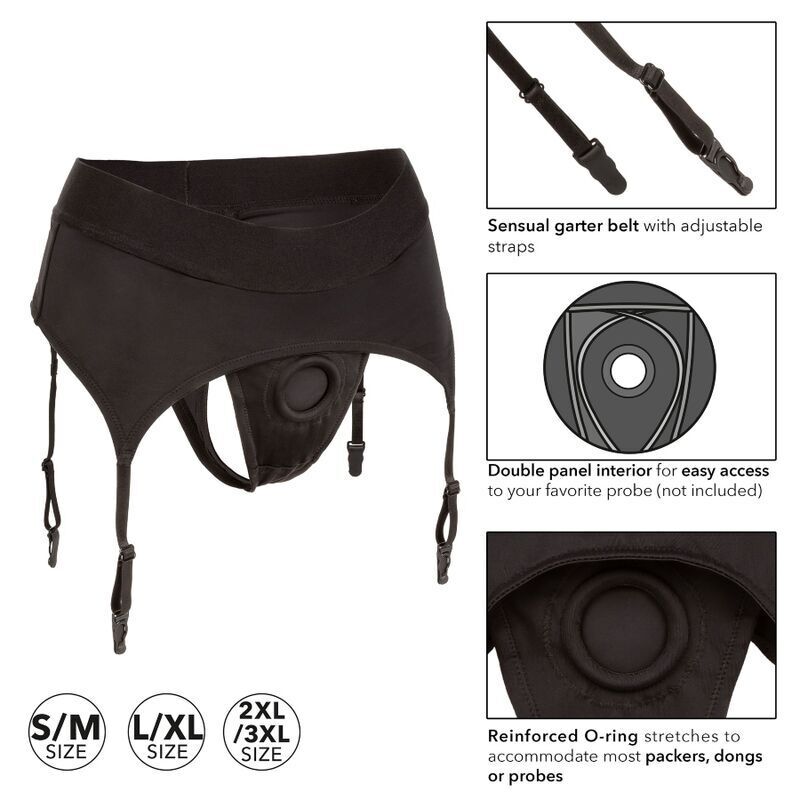 CALEXOTICS - TANGA BOUNDLESS S PODVAZKEM S/M