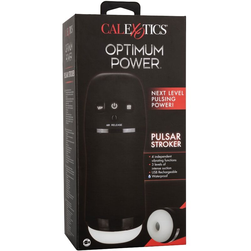 CALEXOTICS - OPTIMÁLNÍ VÝKONNÝ VIBRAČNÍ SACÍ MASTURBÁTOR