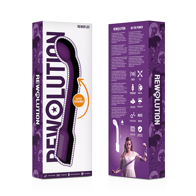 REWOLUTION - REWOFLEX FLEXIBILNÍ VIBRÁTOR STIMULÁTOR G-BODU
