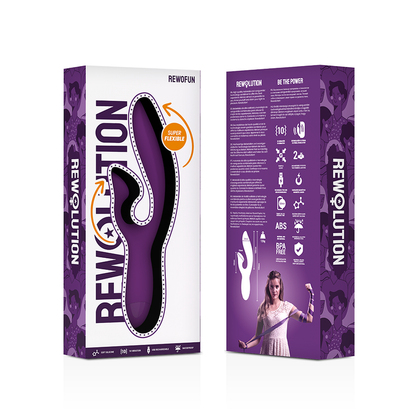 REWOLUTION - REWOFUN FLEXIBILNÍ VIBRÁTOR S KRÁLÍKEM