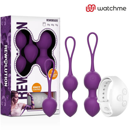 REWOLUTION - VIBRACE S REWOBEADS DÁLKOVÉ OVLÁDÁNÍ S TECHNOLOGII WATCHME