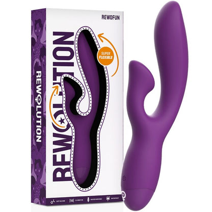 REWOLUTION - REWOFUN FLEXIBILNÍ VIBRÁTOR S KRÁLÍKEM