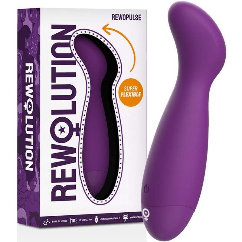 REWOLUTION - REWOPULSE FLEXIBILNÍ VIBRAČNÍ STIMULÁTOR G-BODU