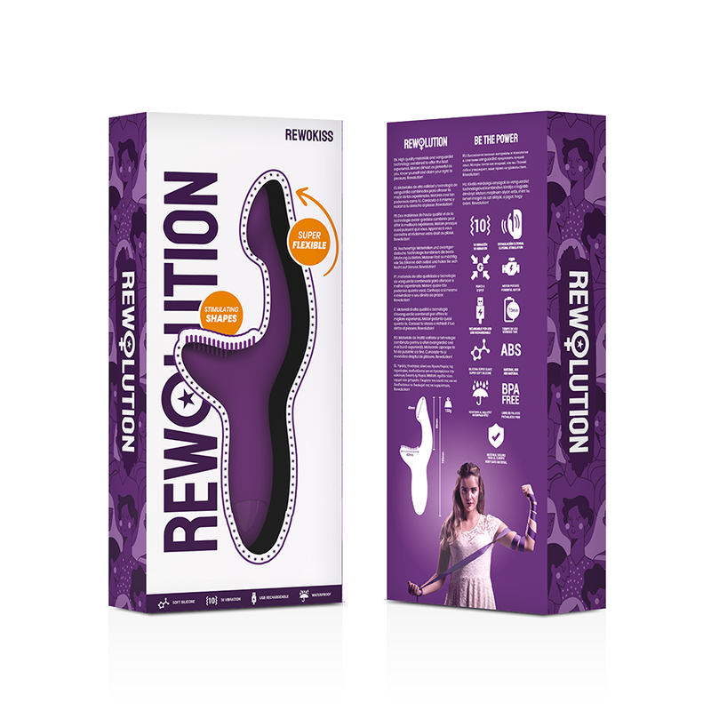 REWOLUTION - REWOKISS VIBRÁTOR BOD DO STIMULÁTORU