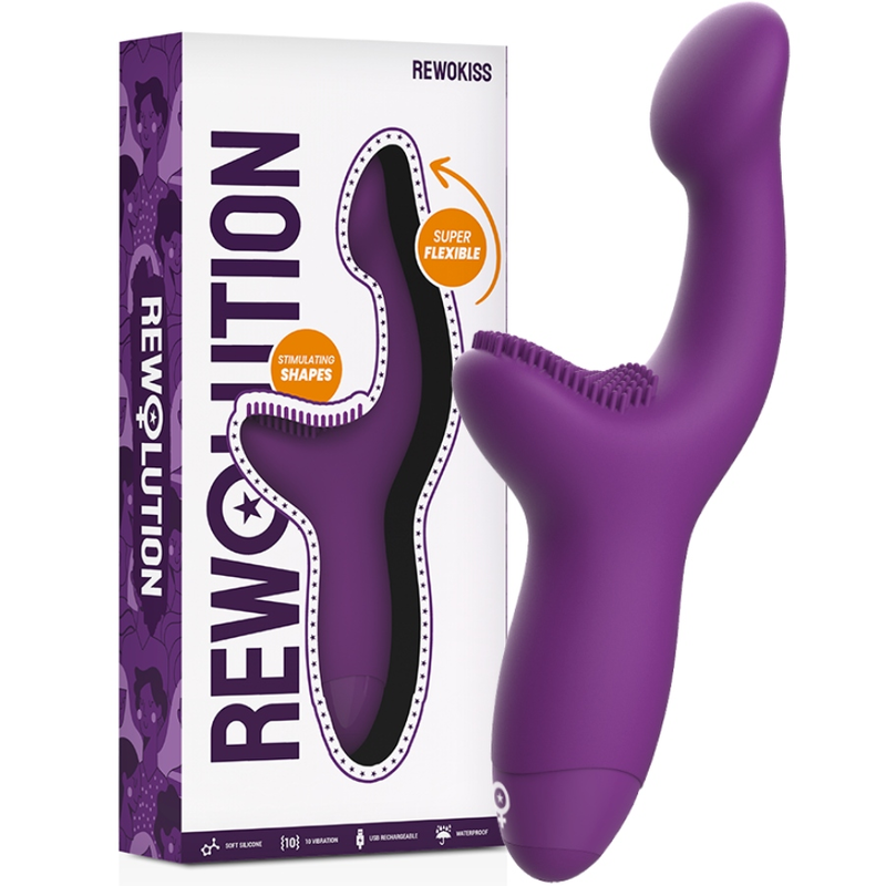 REWOLUTION - REWOKISS VIBRÁTOR BOD DO STIMULÁTORU