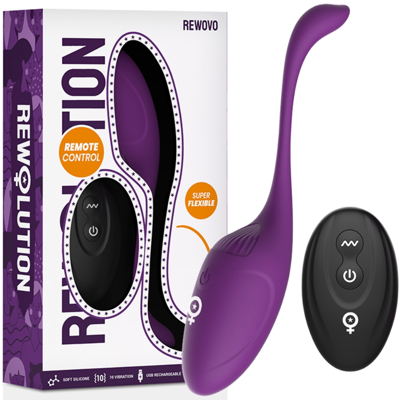 REWOLUTION - DÁLKOVÉ OVLÁDÁNÍ VIBRÁTORU REWOVO EGG