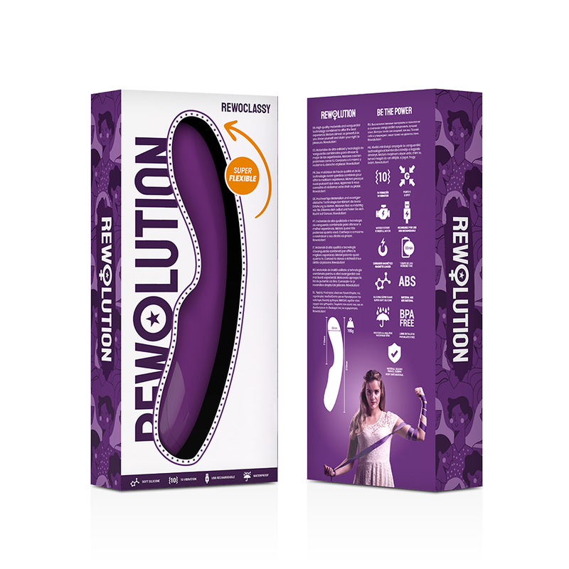 REWOLUTION - REWOCLASSY FLEXIBILNÍ VIBRÁTOR
