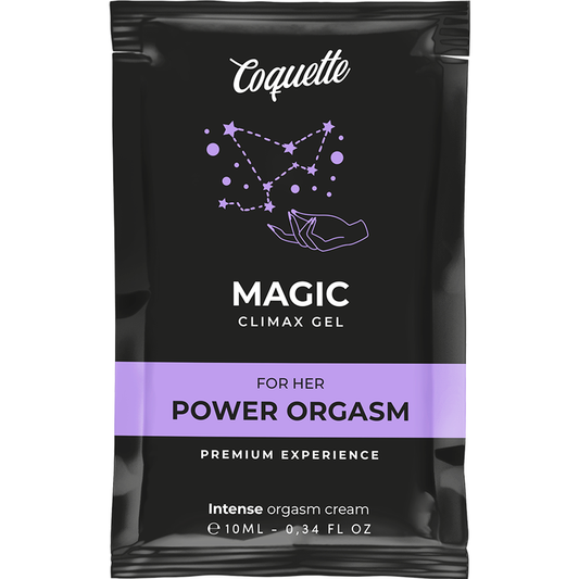KOKETNÍ ŠIK TOUHA - KAPESNÍ MAGICKÝ CLIMAX GEL PRO NĚJ GEL PRO ZVÝŠENÍ ORGASMU 10 ML