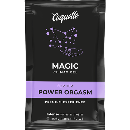 KOKETNÍ ŠIK TOUHA - KAPESNÍ MAGICKÝ CLIMAX GEL PRO NĚJ GEL PRO ZVÝŠENÍ ORGASMU 10 ML