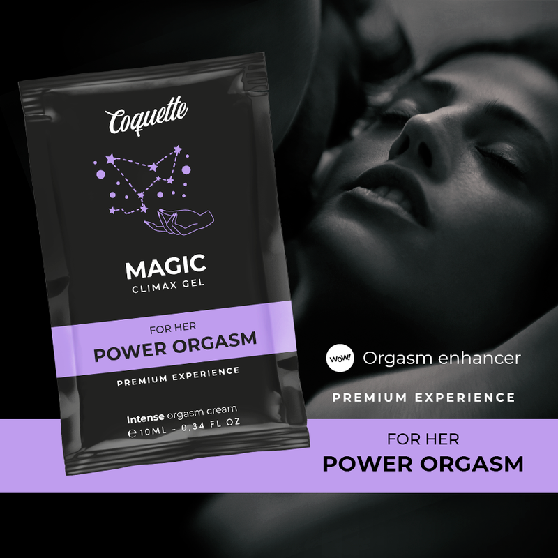 KOKETNÍ ŠIK TOUHA - KAPESNÍ MAGICKÝ CLIMAX GEL PRO NĚJ GEL PRO ZVÝŠENÍ ORGASMU 10 ML