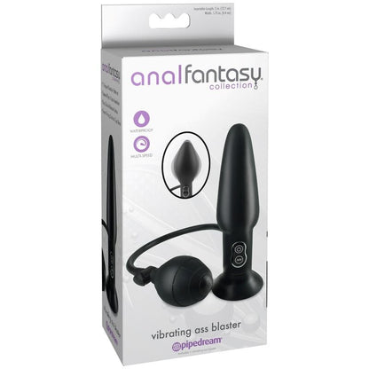 ANÁLNÍ FANTASY - NAFUKOVACÍ VIBRÁTOR S ZÁTKOU