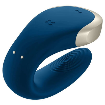 SATISFYER - LUXUSNÍ VIBRÁTOR DOUBLE LOVE PARTNER MODRÝ