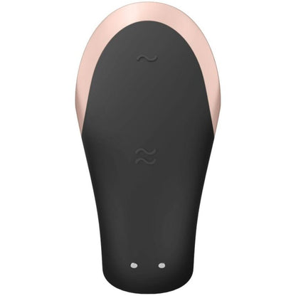 SATISFYER - LUXUSNÍ VIBRÁTOR DOUBLE LOVE PARTNER ČERNÝ