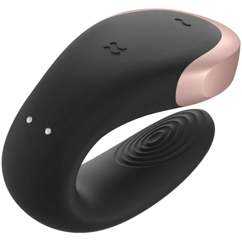 SATISFYER - LUXUSNÍ VIBRÁTOR DOUBLE LOVE PARTNER ČERNÝ