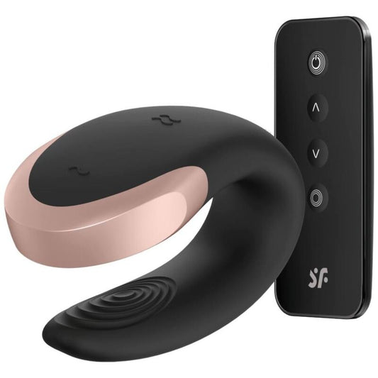 SATISFYER - LUXUSNÍ VIBRÁTOR DOUBLE LOVE PARTNER ČERNÝ