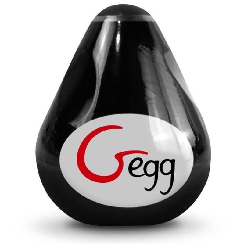 G-VIBE - ZNOVU POUŽITELNÝ TEXTUROVANÝ MASTURBÁTOR EGG ČERNÝ