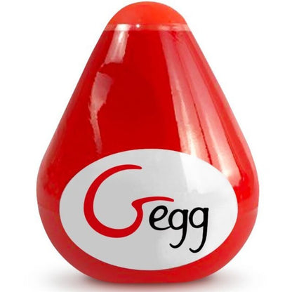G-VIBE - ZNOVU POUŽITELNÝ TEXTUROVANÝ MASTURBÁTOR EGG RED