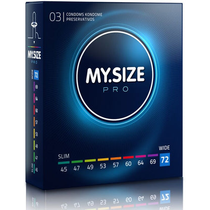 MOJE VELIKOST - PRO KONDOMY 72 MM 3 KS