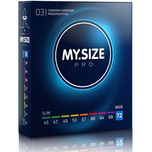 MOJE VELIKOST - PRO KONDOMY 72 MM 3 KS