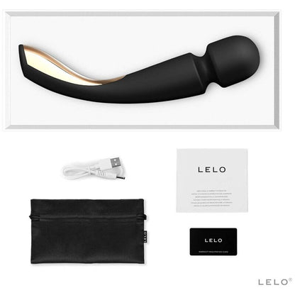 LELO - CHYTRÁ STŘEDNÍ MASÁŽNÍ HŮLKA 2 ČERNÁ