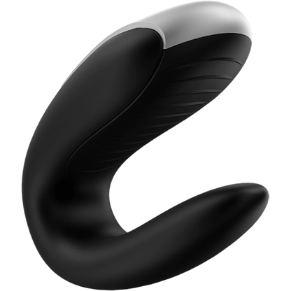 SATISFYER - VIBRÁTOR DOUBLE FUN PARTNER ČERNÝ
