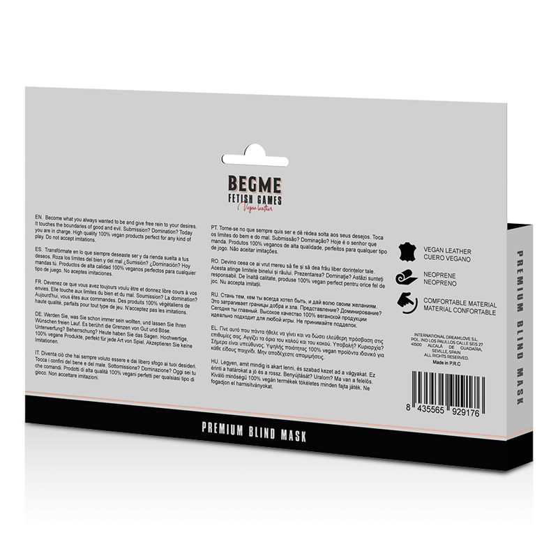 BEGME - PRÉMIOVÁ ROLETA BLACK EDITION S NEOPRENOVOU PODŠÍVKOU