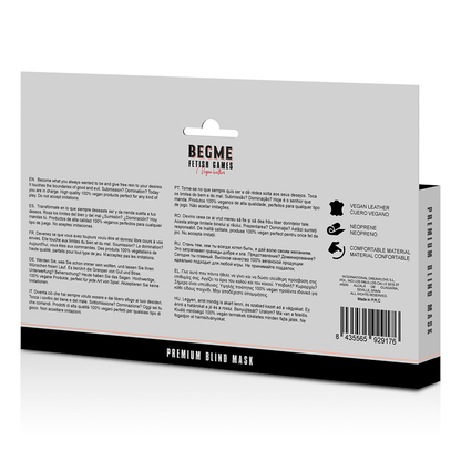 BEGME - PRÉMIOVÁ ROLETA BLACK EDITION S NEOPRENOVOU PODŠÍVKOU