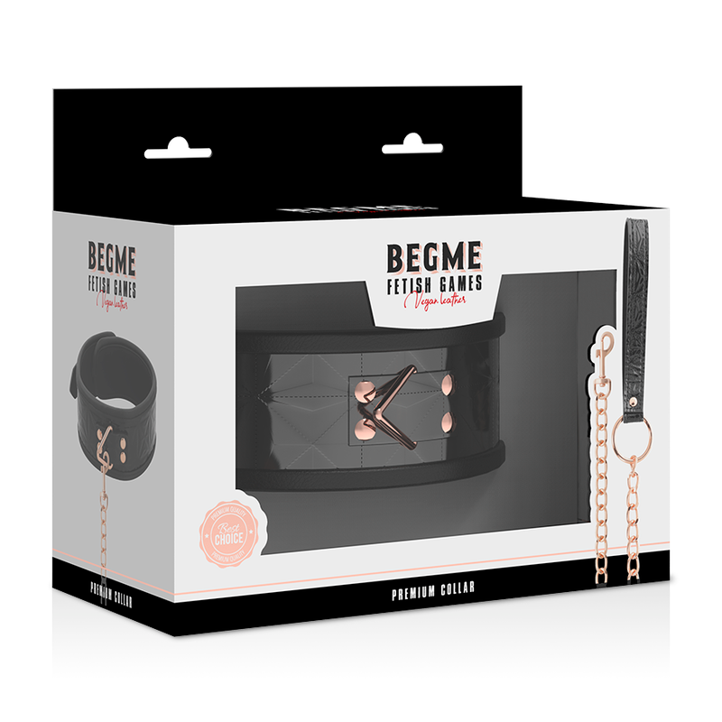 BEGME - OBOJEK Z PRÉMIOVÉ VEGANSKÉ KOŽE, BLACK EDITION, S NEOPRENOVOU PODŠÍVKOU