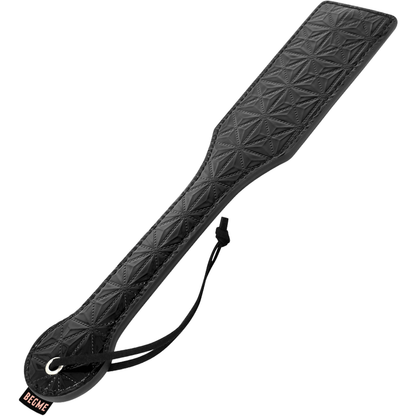 BEGME - ČERNÝ KOŽENÝ PADDLE VEGAN EDITION