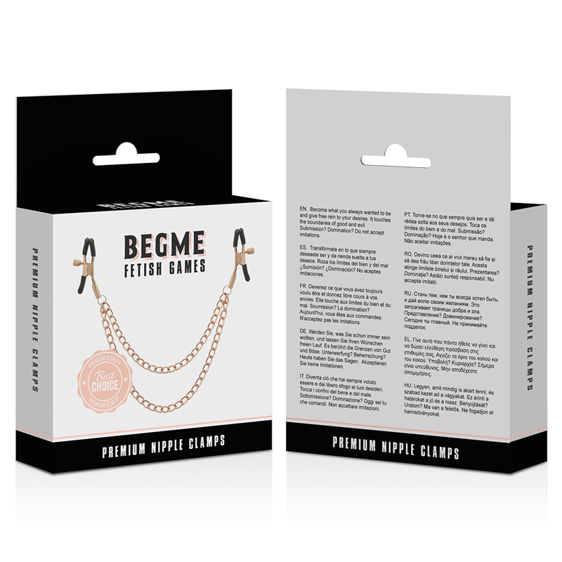 BEGME - PRÉMIOVÉ SVĚRKY NA BRADAVKY BLACK EDITION