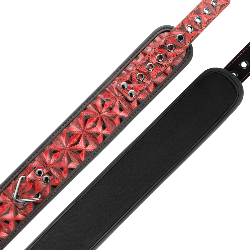 BEGME - PREMIUM VEGANSKÝ KOŽENÝ OBOJEK RED EDITION S NEOPRENOVOU PODŠÍVKOU