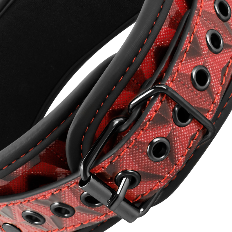 BEGME - PREMIUM VEGANSKÝ KOŽENÝ OBOJEK RED EDITION S NEOPRENOVOU PODŠÍVKOU