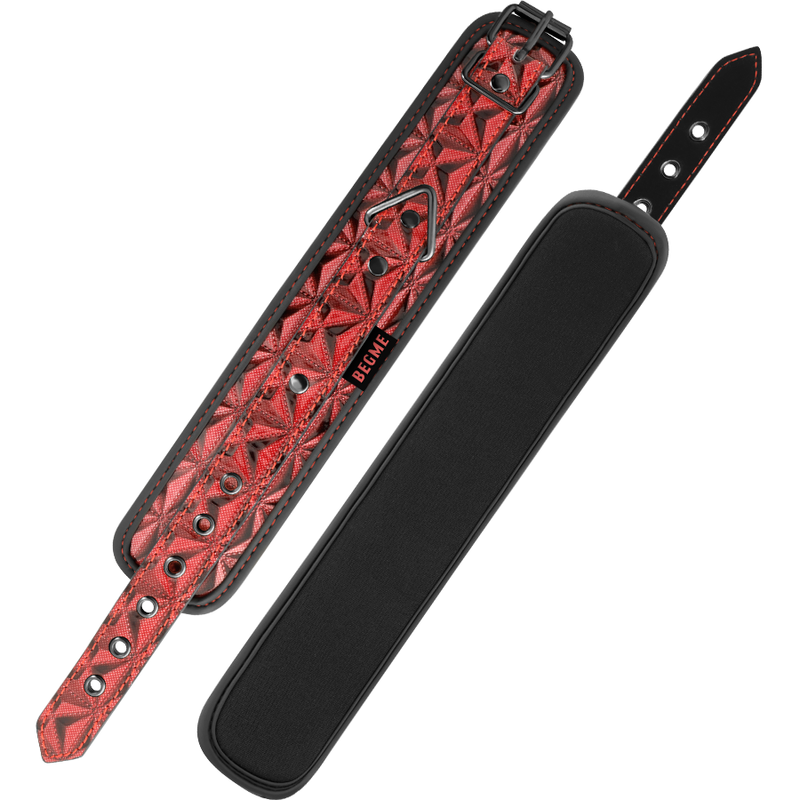 BEGME - PRÉMIOVÉ MANŽETY NA KOTNÍKY RED EDITION S NEOPRENOVOU PODŠÍVKOU
