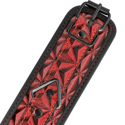 BEGME - PRÉMIOVÉ MANŽETY NA KOTNÍKY RED EDITION S NEOPRENOVOU PODŠÍVKOU