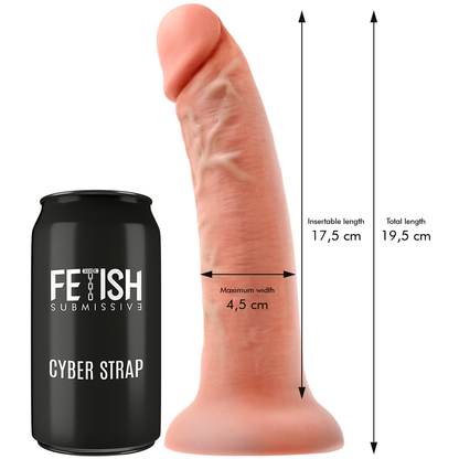 FETIŠ SUBMISSIVNÍ KYBERPÁSEK - POSTROJ S DÁLKOVÝM OVLÁDÁNÍM DILDA WATCHME M TECHNOLOGY