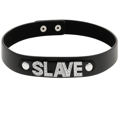KOKETNÍ ŠIK DESIRE - VEGANSKÝ KOŽENÝ NÁHRADNÍK SLAVE